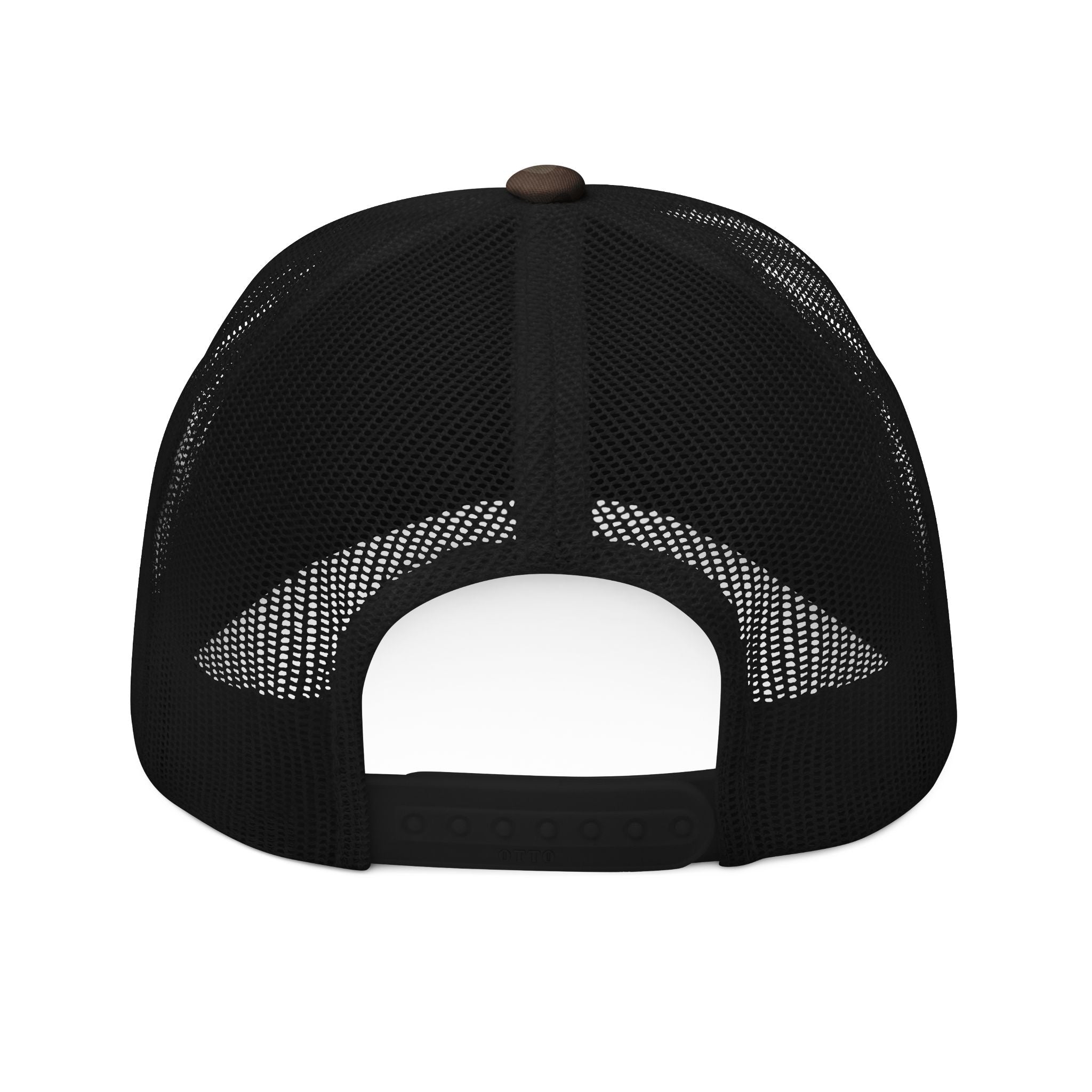 Verstappen Trucker Hat— Embroidered Orange Lion & '38' Patch
