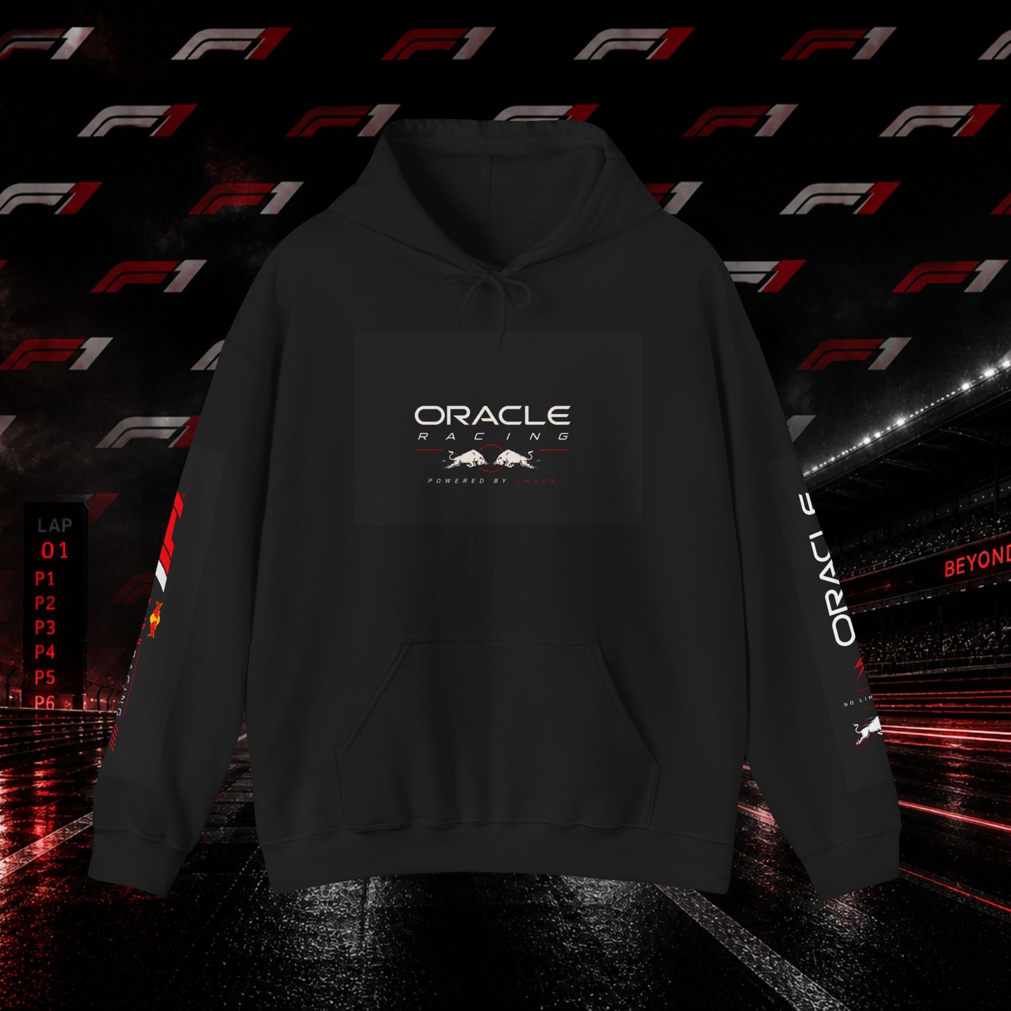 Oracle Red Bull Racing Logo Hoodie — F1 Team Pullover