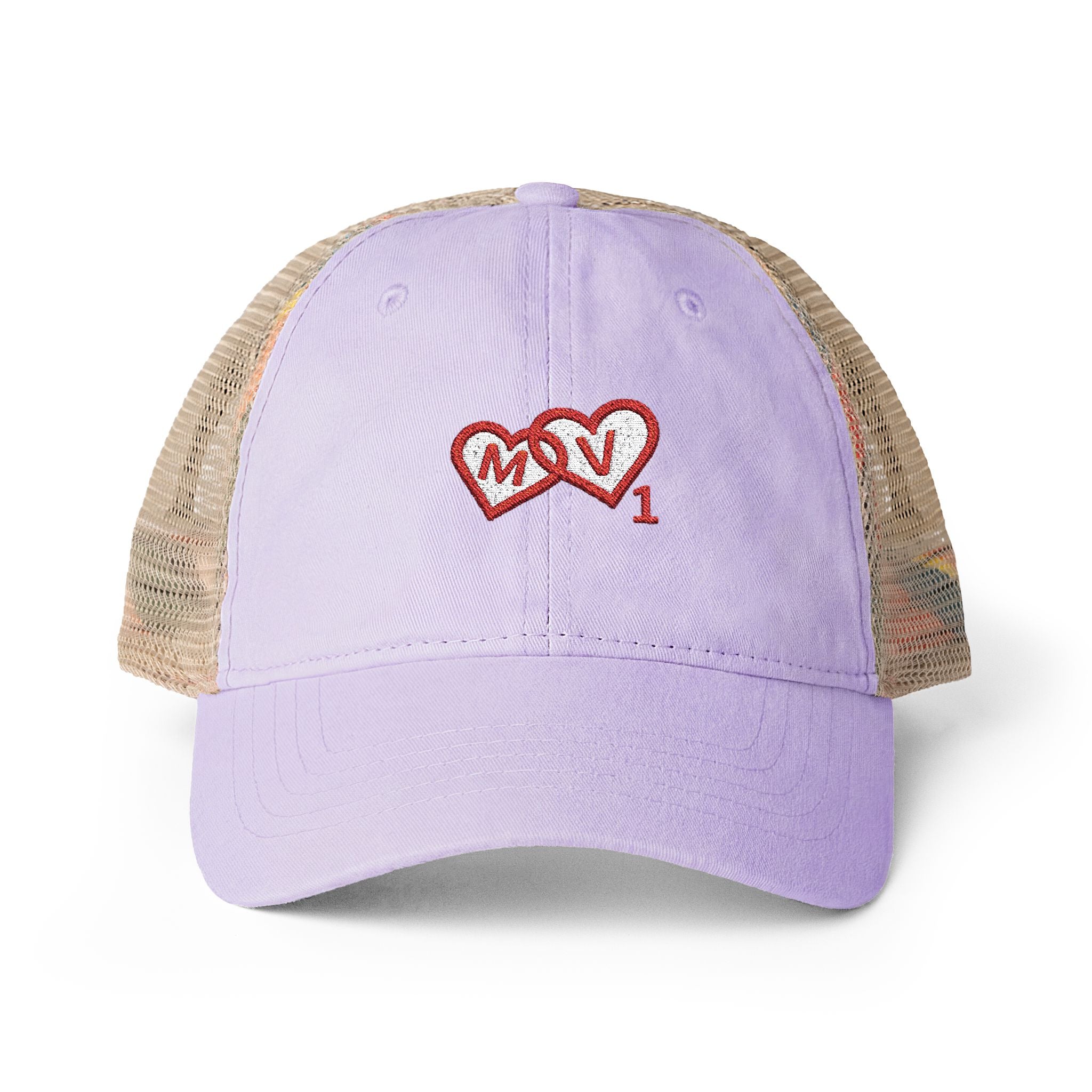 Max Verstappen 1 Love MV1 Women's Washed Mesh-Back Cap