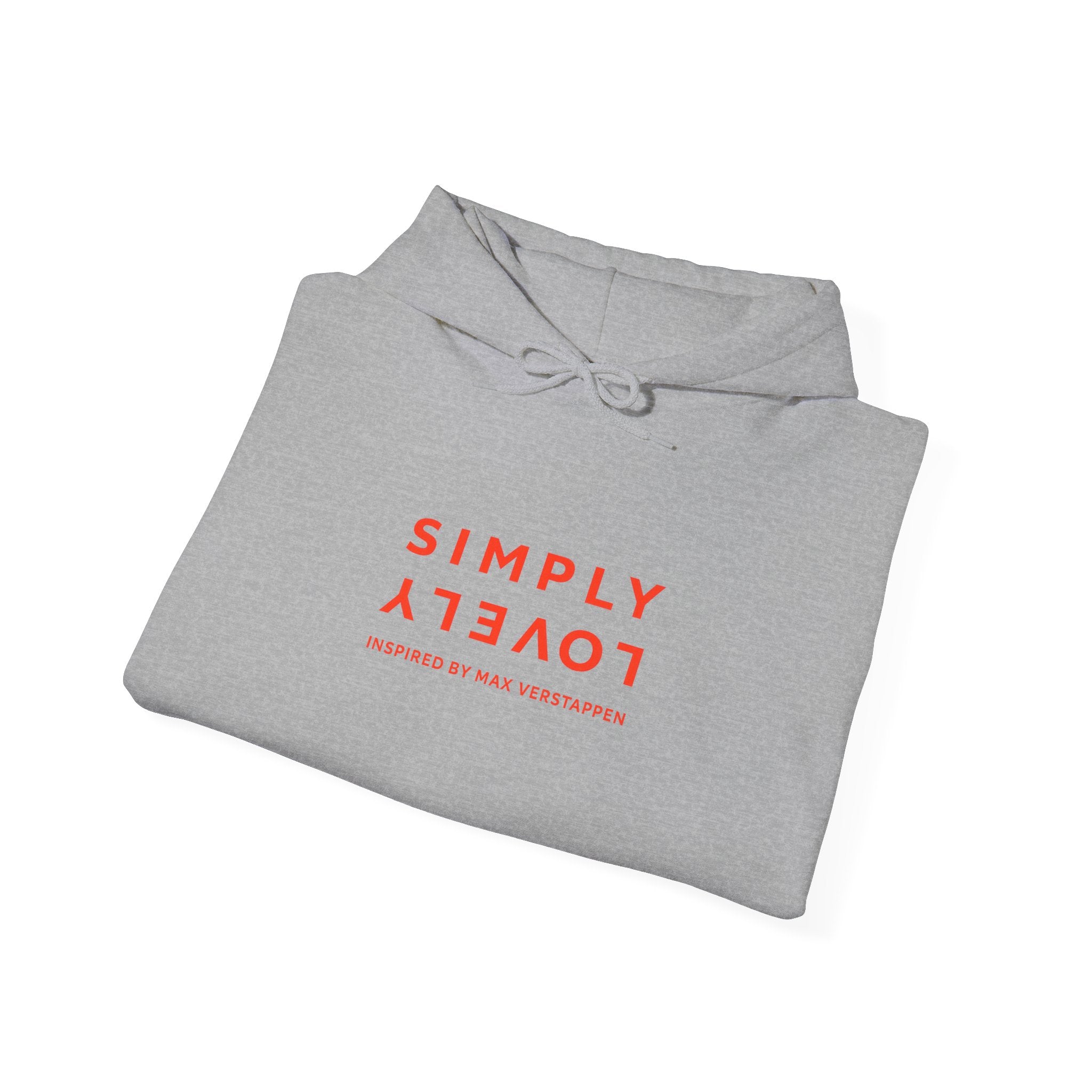 Hoodie - "SIMPLY LOVELY" Graphic Hoodie with Red Tiger Logo