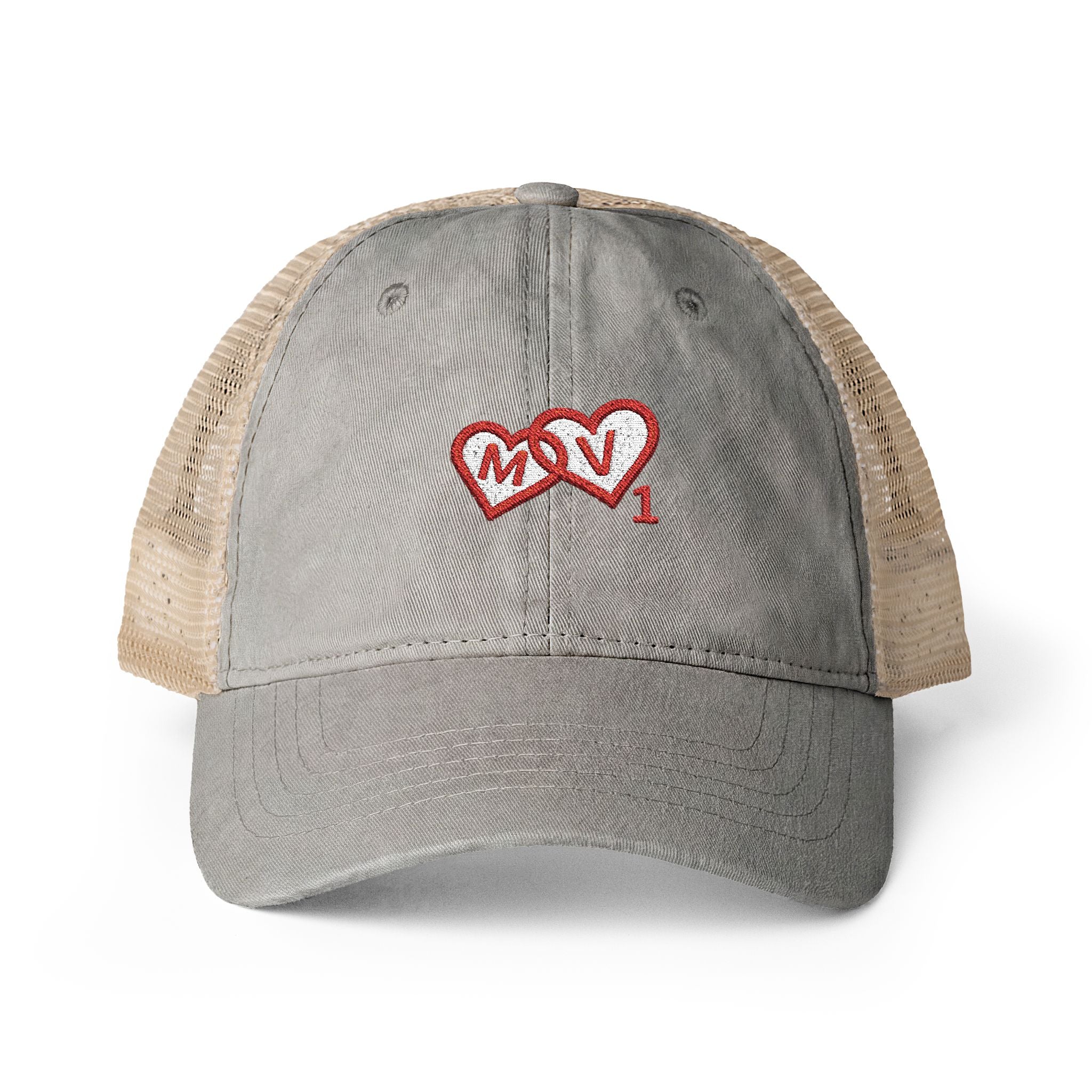 Max Verstappen 1 Love MV1 Women's Washed Mesh-Back Cap