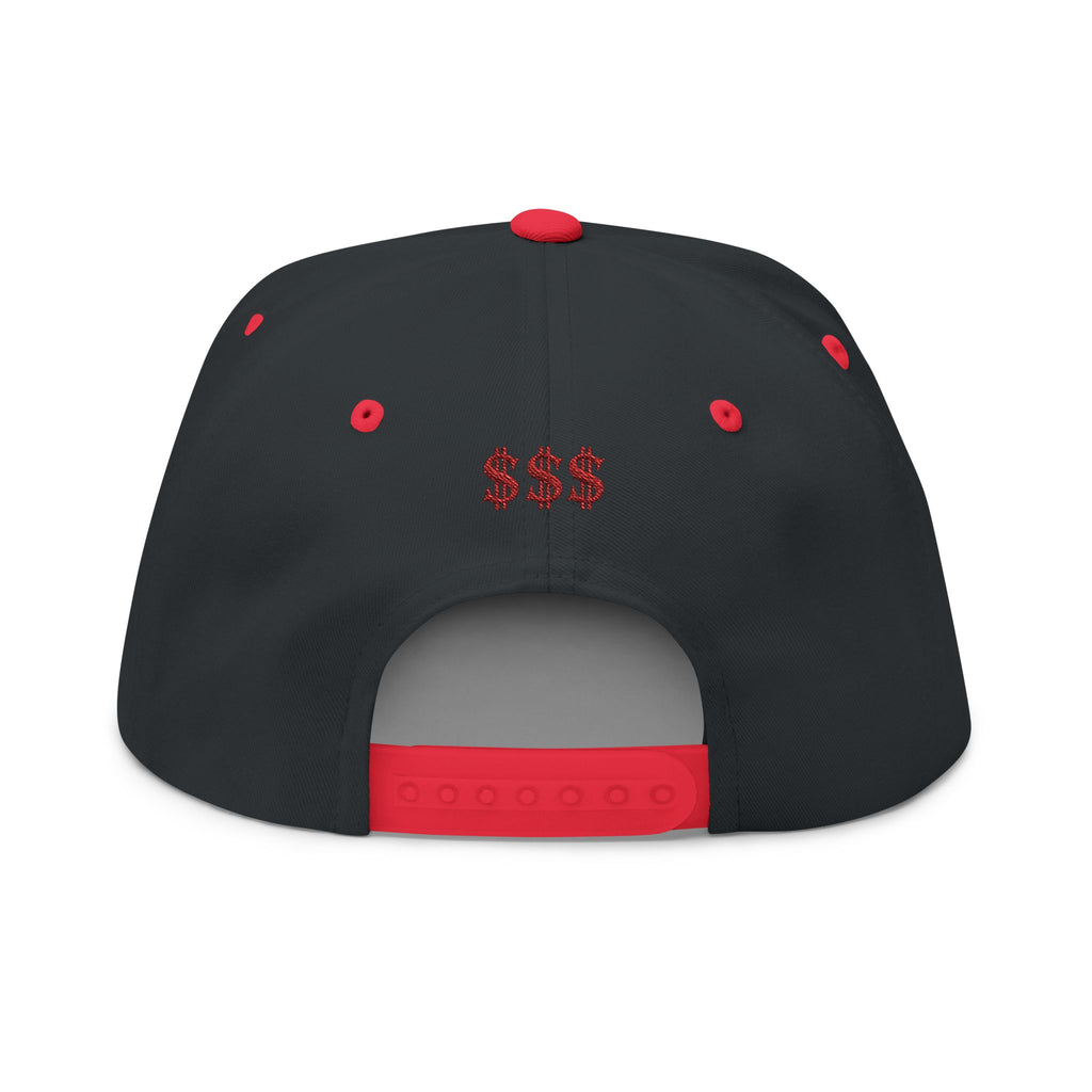 $$$ is My Love Language" Embroidered Snapback Flat Bill Cap