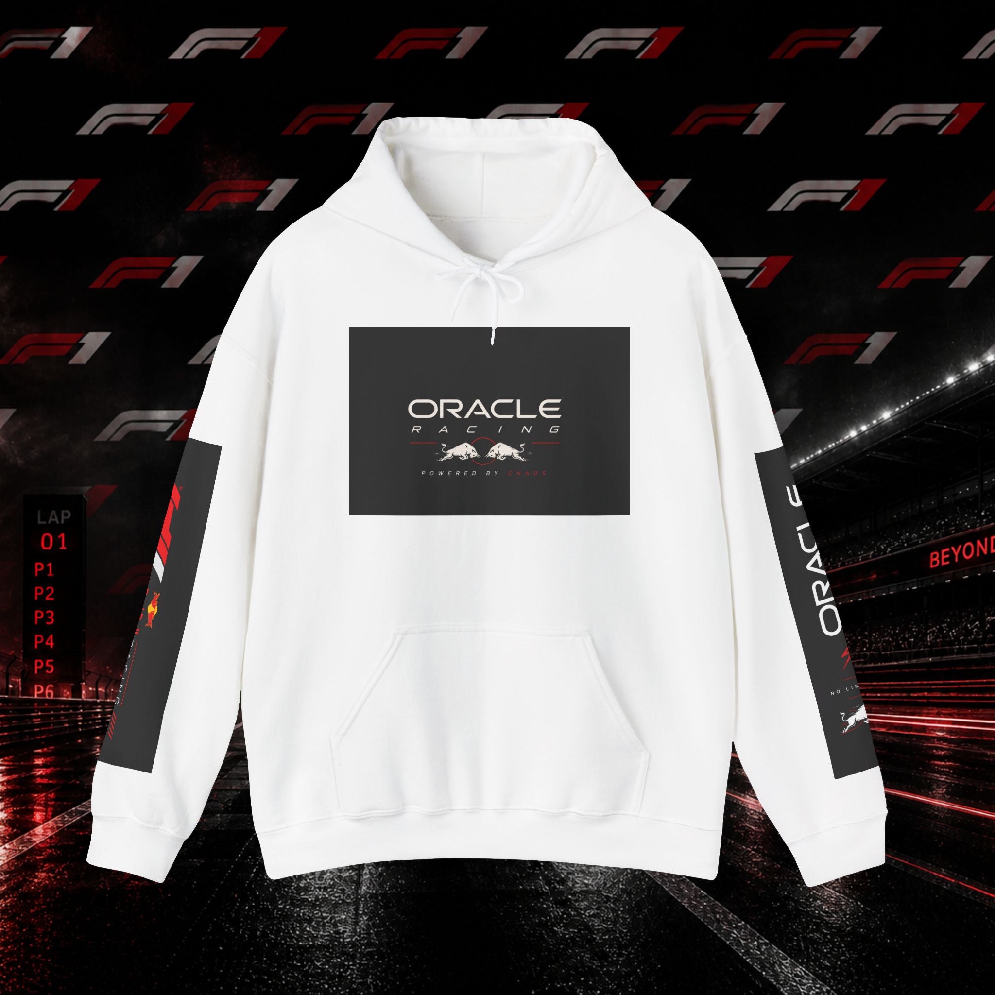 Oracle Red Bull Racing Logo Hoodie — F1 Team Pullover