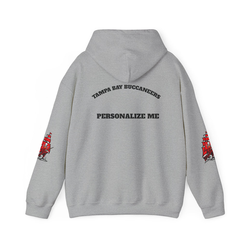 Buccaneers Skull Flag Hoodie — Tampa Bay Football Fan Pullover Personalize it