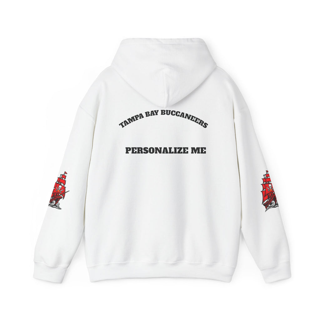 Buccaneers Skull Flag Hoodie — Tampa Bay Football Fan Pullover Personalize it