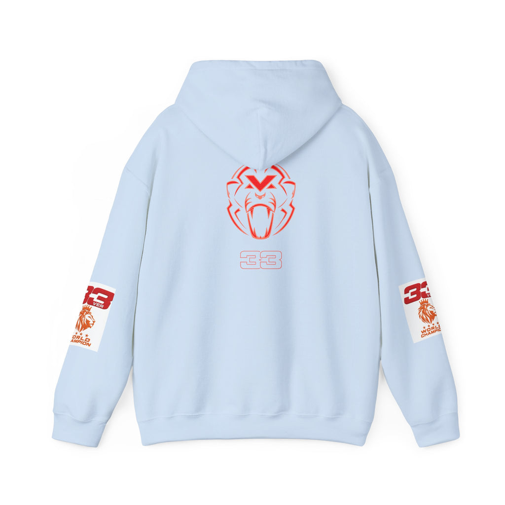 Hoodie - "SIMPLY LOVELY" Graphic Hoodie with Red Tiger Logo