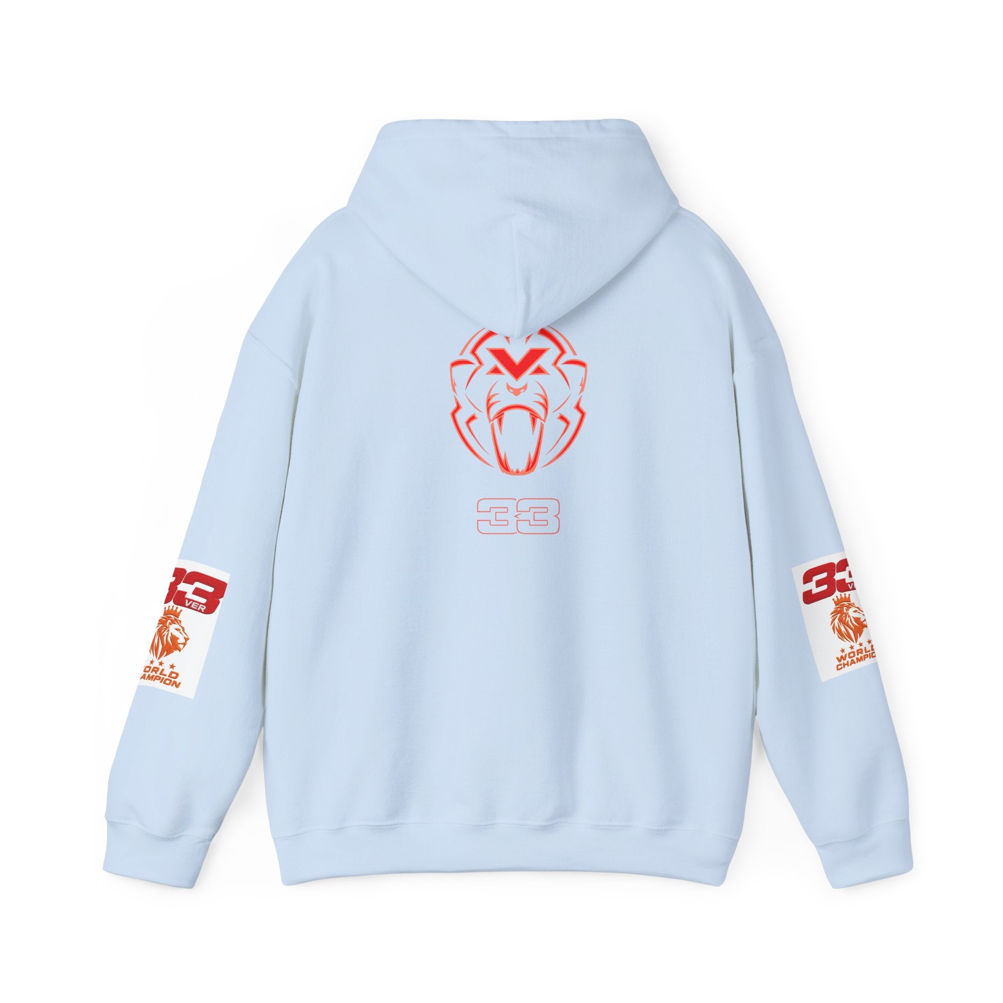 Hoodie - "SIMPLY LOVELY" Graphic Hoodie with Red Tiger Logo