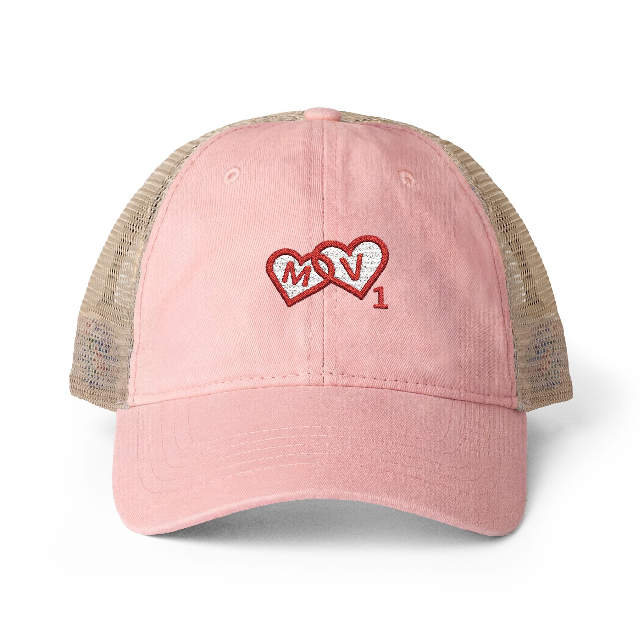 Max Verstappen 1 Love MV1 Women's Washed Mesh-Back Cap