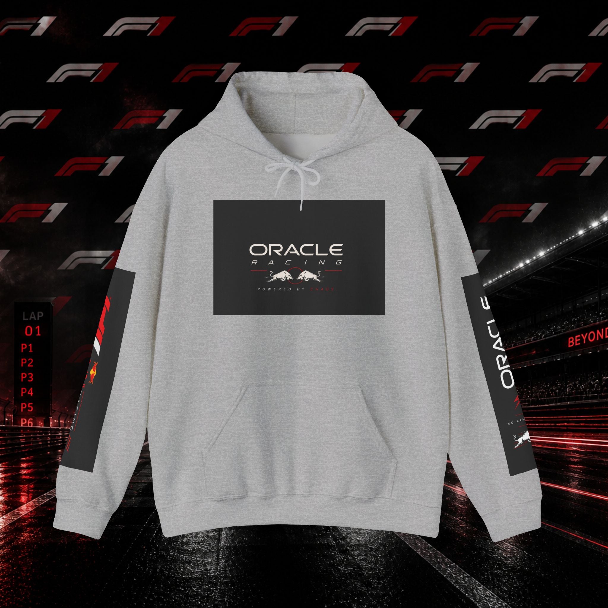 Oracle Red Bull Racing Logo Hoodie — F1 Team Pullover