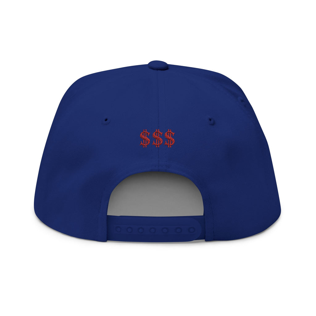 $$$ is My Love Language" Embroidered Snapback Flat Bill Cap