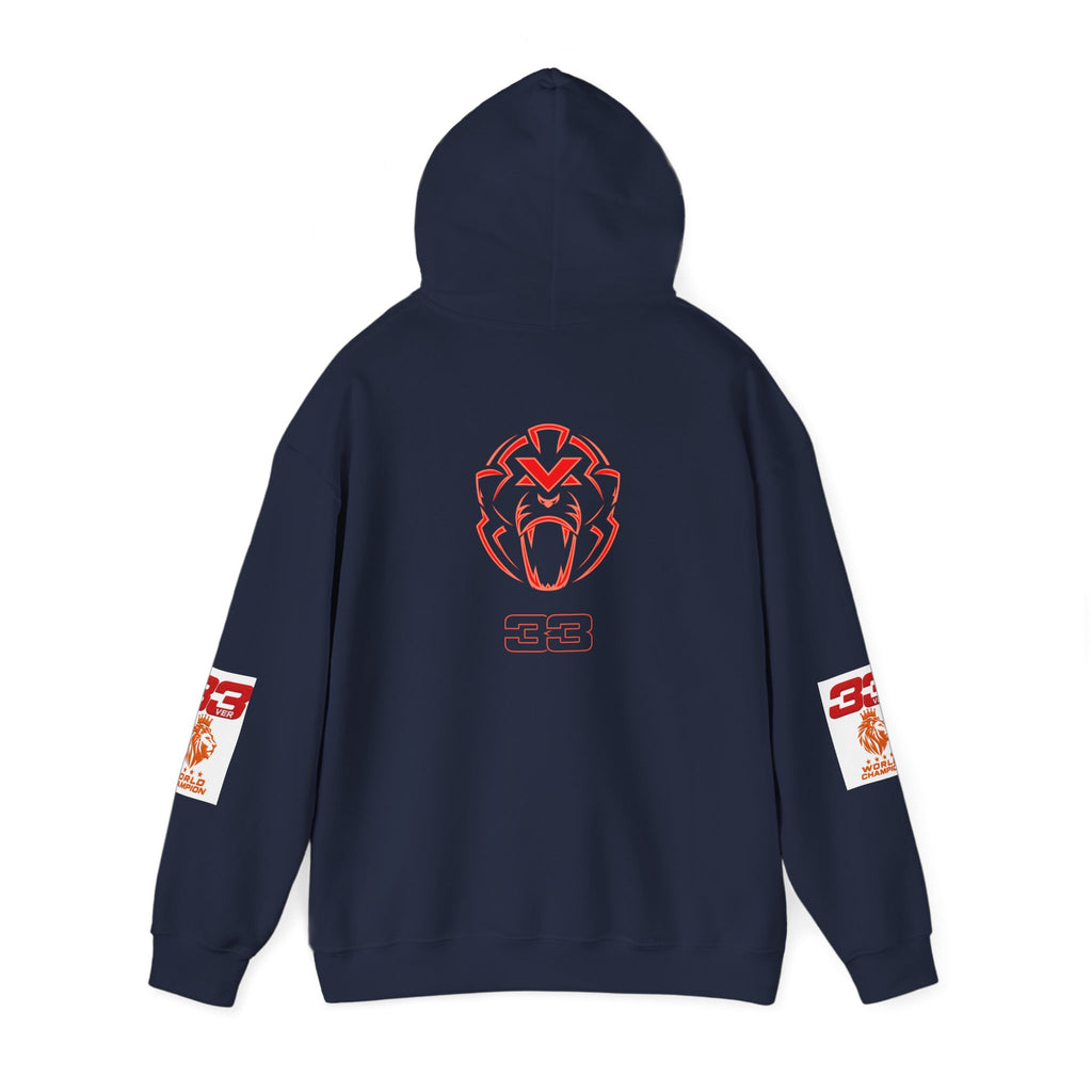 Hoodie - "SIMPLY LOVELY" Graphic Hoodie with Red Tiger Logo
