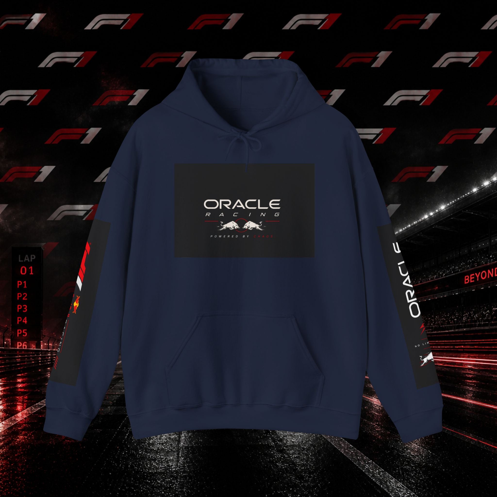 Oracle Red Bull Racing Logo Hoodie — F1 Team Pullover