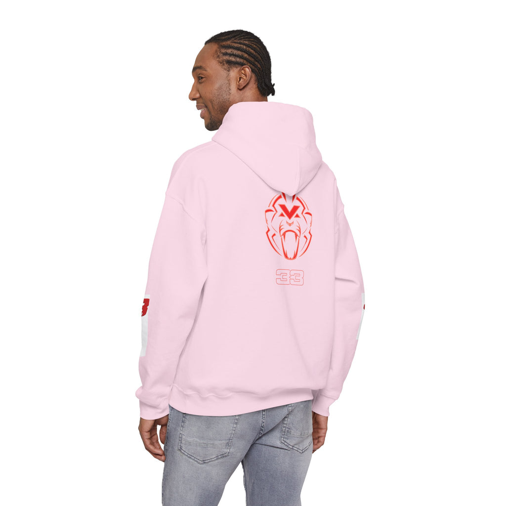 Hoodie - "SIMPLY LOVELY" Graphic Hoodie with Red Tiger Logo