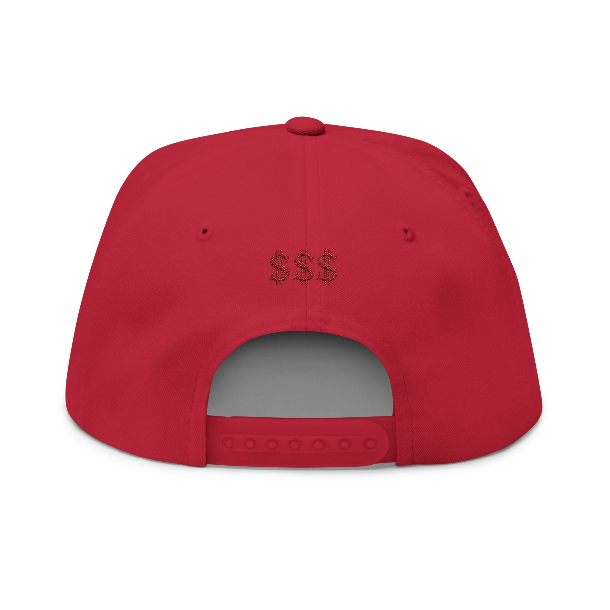 $$$ is My Love Language" Embroidered Snapback Flat Bill Cap