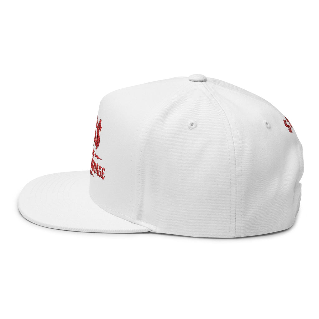 $$$ is My Love Language" Embroidered Snapback Flat Bill Cap