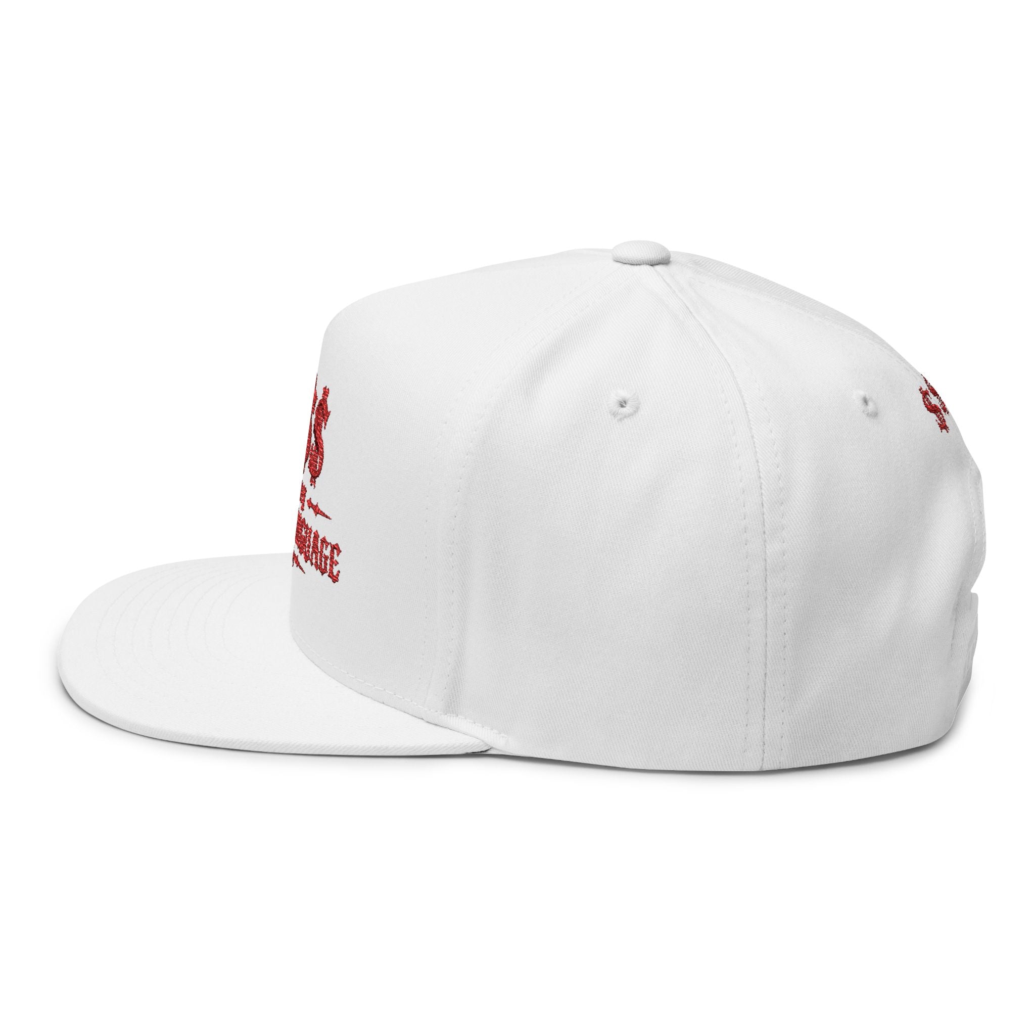$$$ is My Love Language" Embroidered Snapback Flat Bill Cap