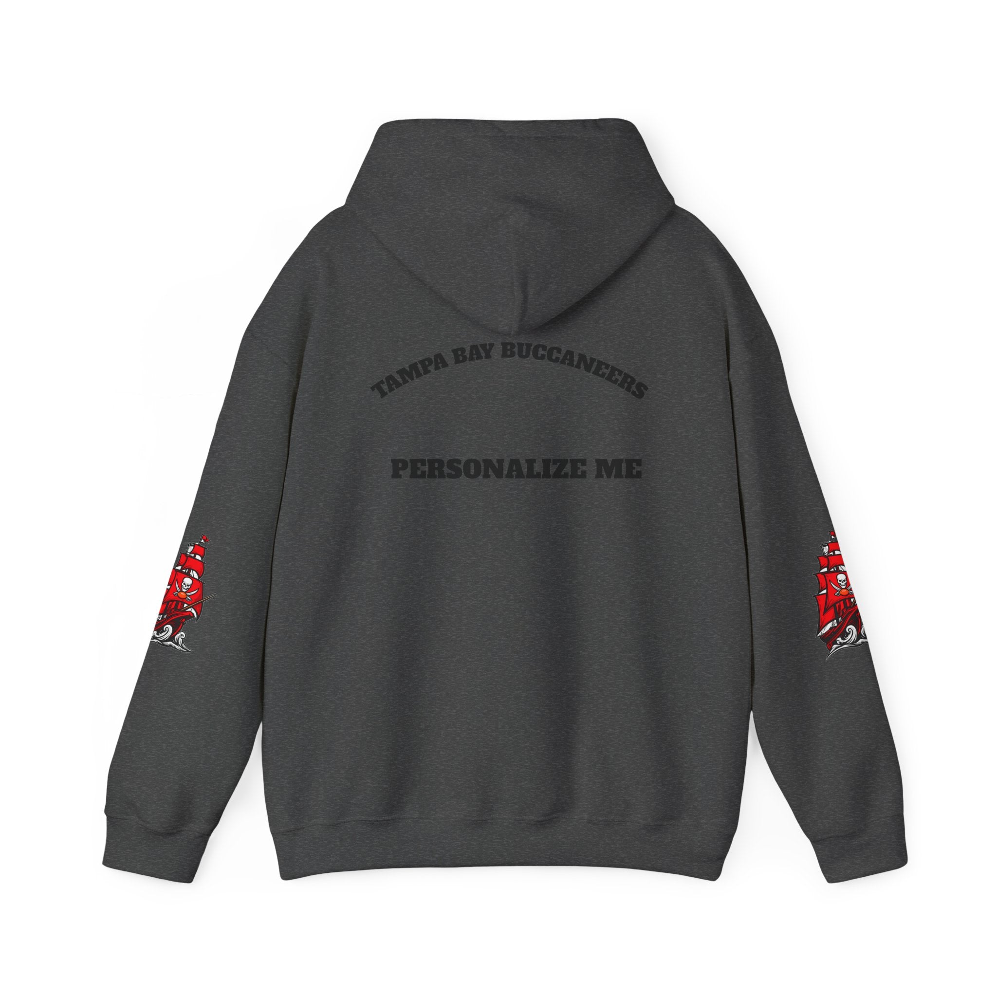 Buccaneers Skull Flag Hoodie — Tampa Bay Football Fan Pullover Personalize it
