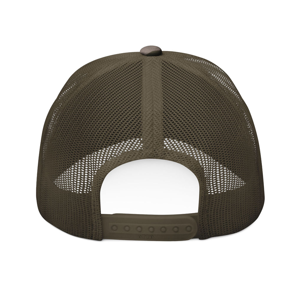 Verstappen Trucker Hat— Embroidered Orange Lion & '38' Patch
