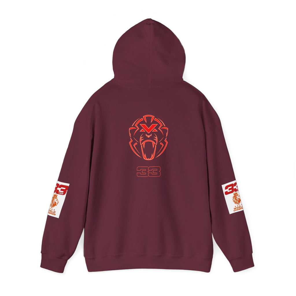 Hoodie - "SIMPLY LOVELY" Graphic Hoodie with Red Tiger Logo
