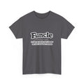 Funny 'Funcle (noun): like an uncle, only funner' Graphic Tee for Uncles