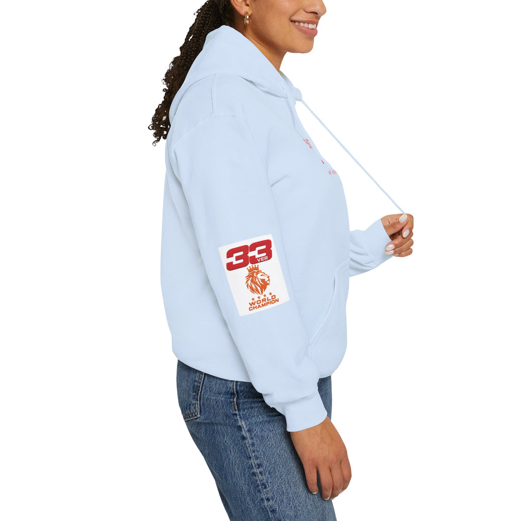 Hoodie - "SIMPLY LOVELY" Graphic Hoodie with Red Tiger Logo