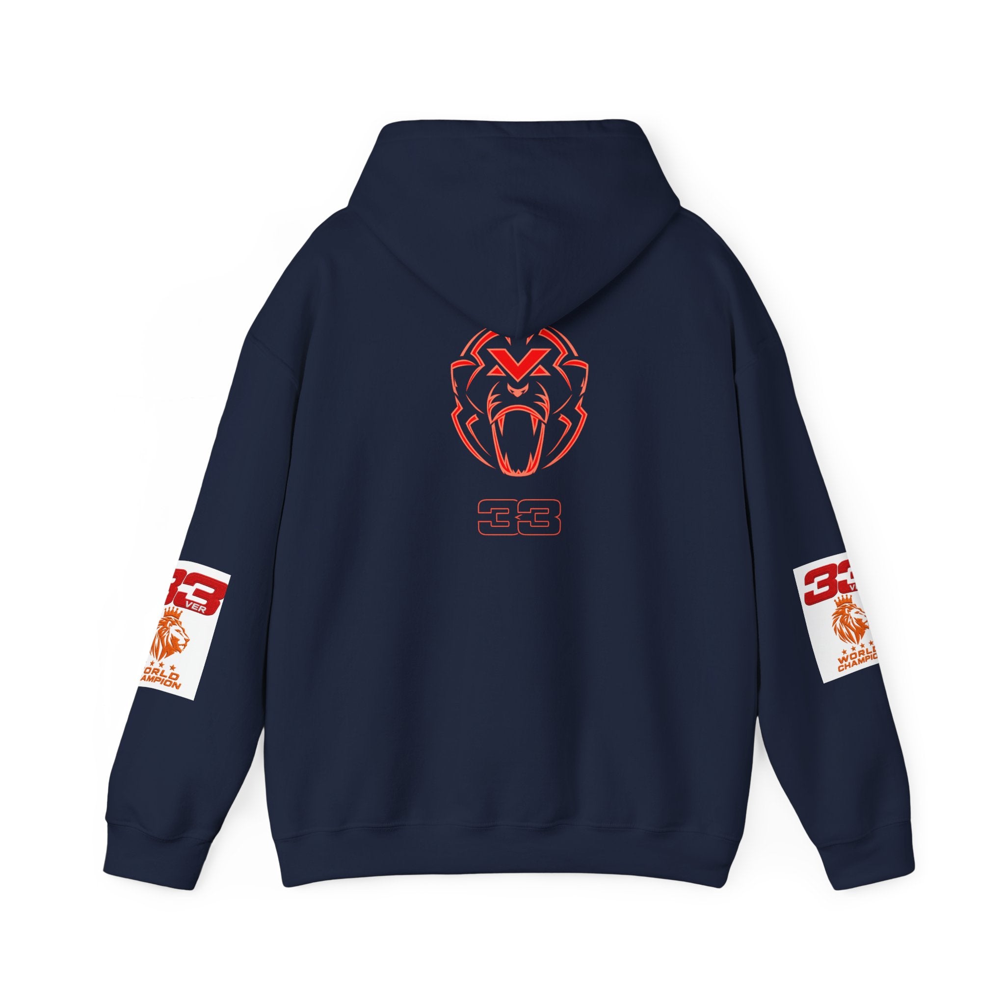 Hoodie - "SIMPLY LOVELY" Graphic Hoodie with Red Tiger Logo