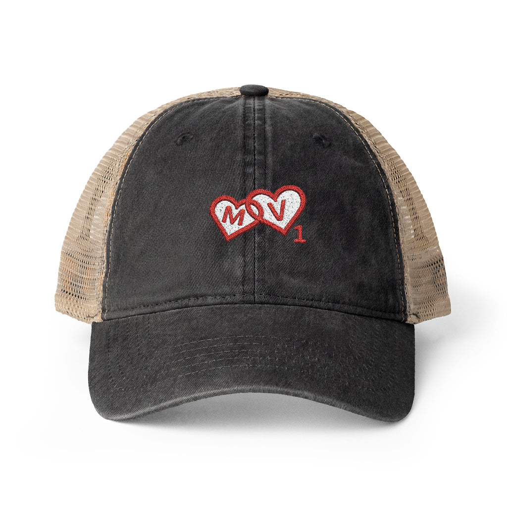 Max Verstappen 1 Love MV1 Women's Washed Mesh-Back Cap