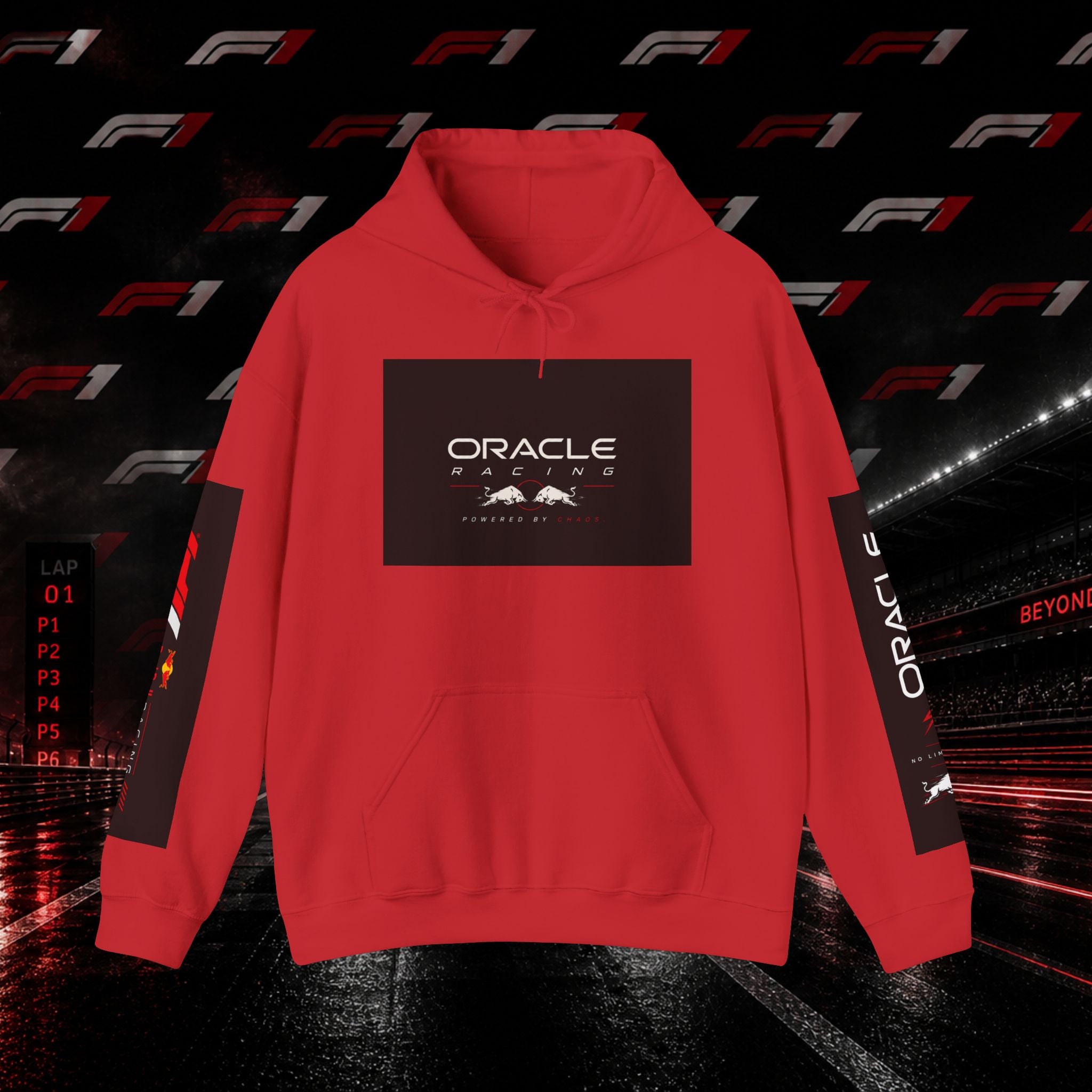 Oracle Red Bull Racing Logo Hoodie — F1 Team Pullover