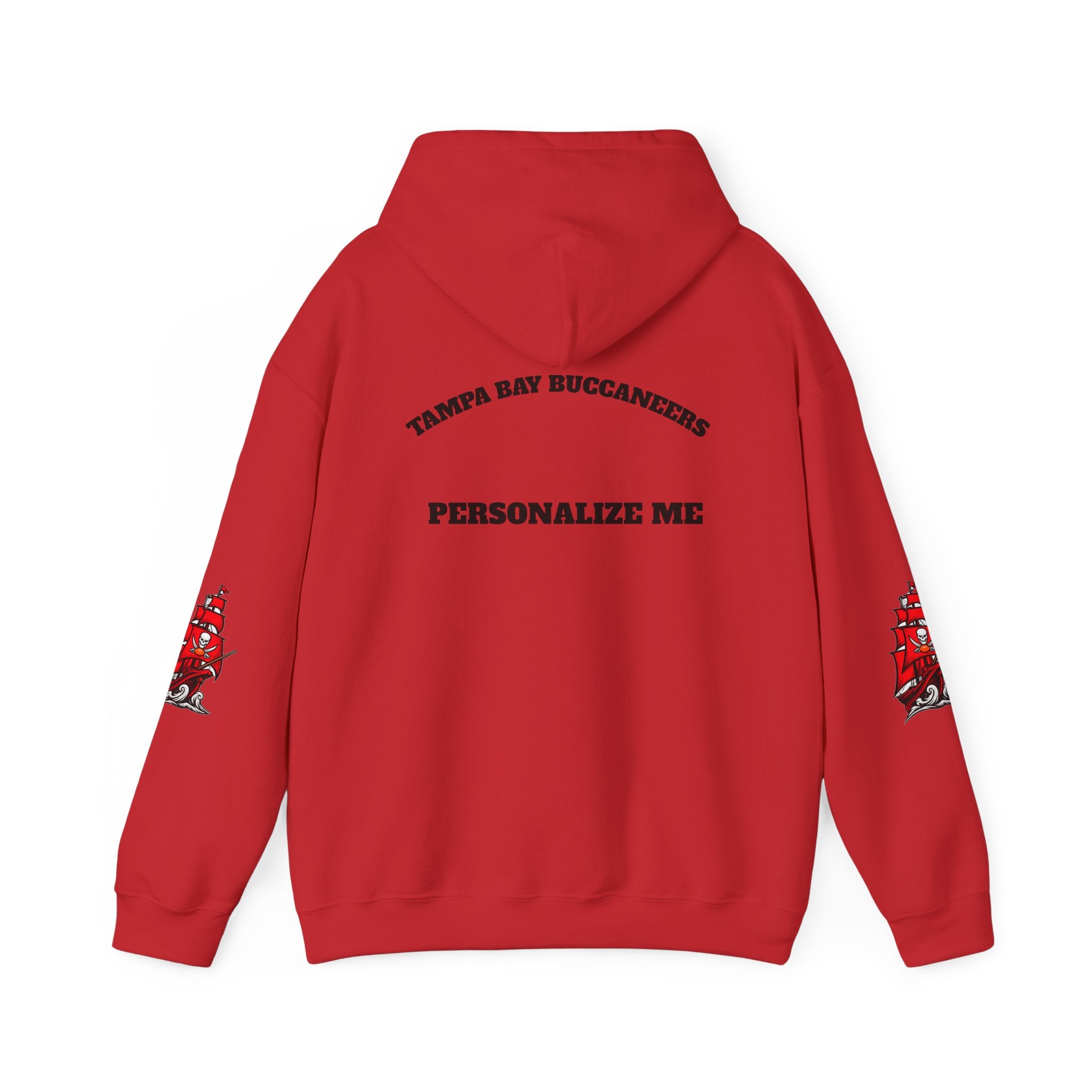 Buccaneers Skull Flag Hoodie — Tampa Bay Football Fan Pullover Personalize it