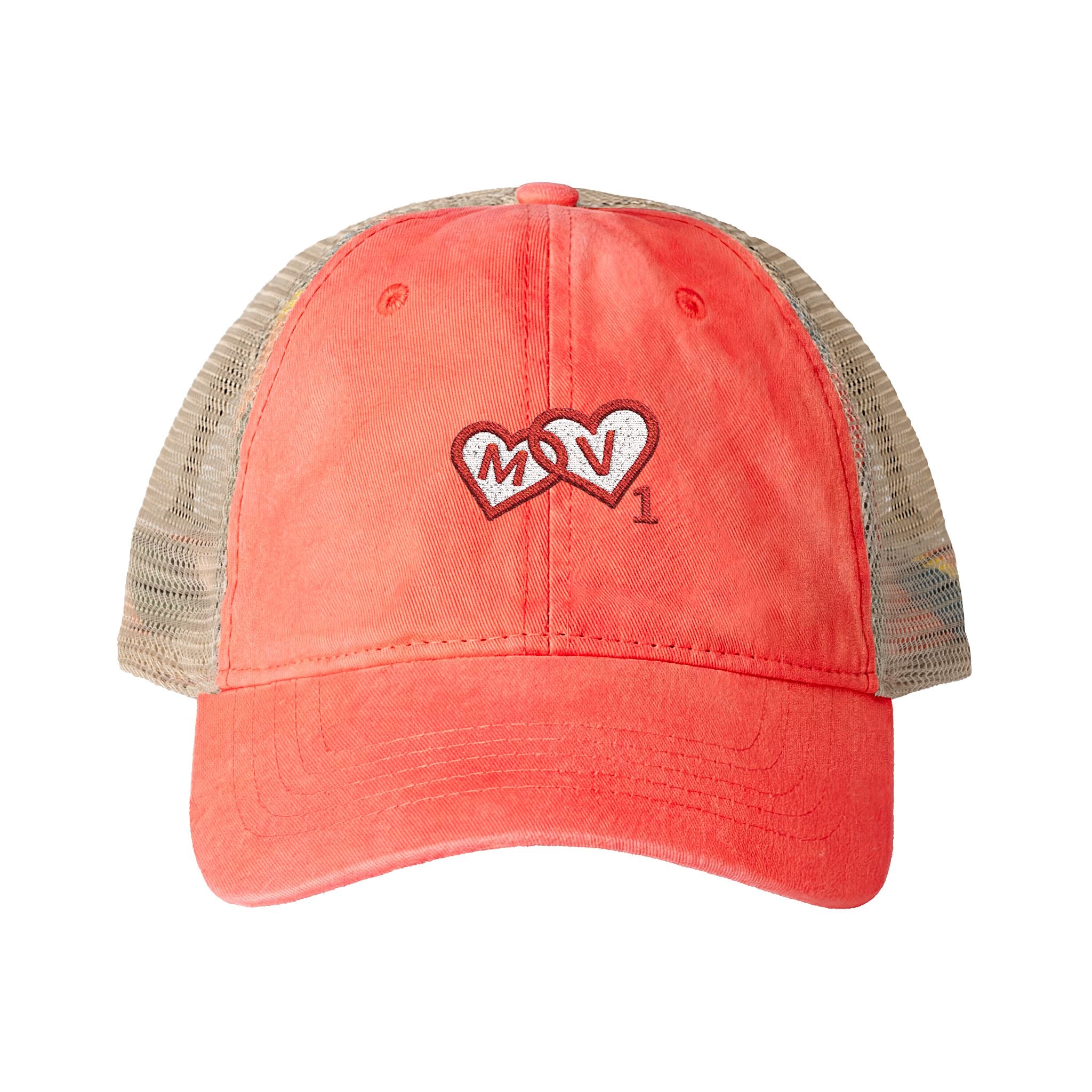 Max Verstappen 1 Love MV1 Women's Washed Mesh-Back Cap
