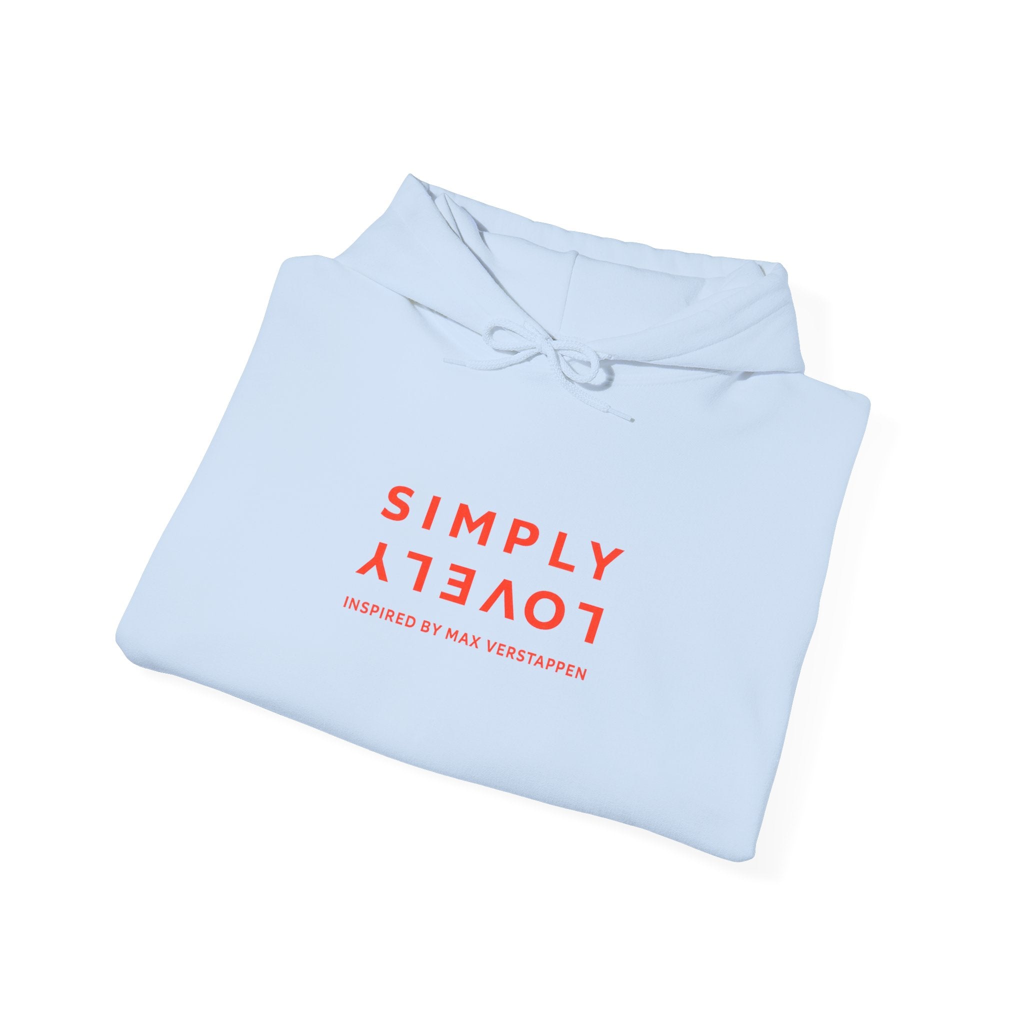 Hoodie - "SIMPLY LOVELY" Graphic Hoodie with Red Tiger Logo