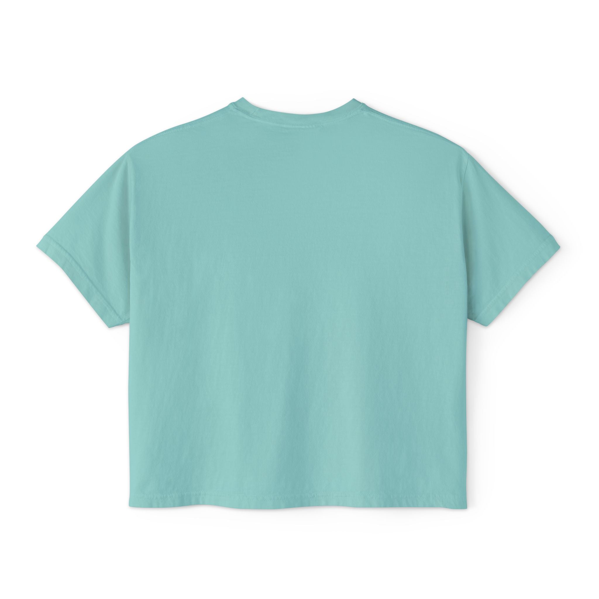 CUNTY....MOI?' Pink Retro Graphic Crop T-Shirt