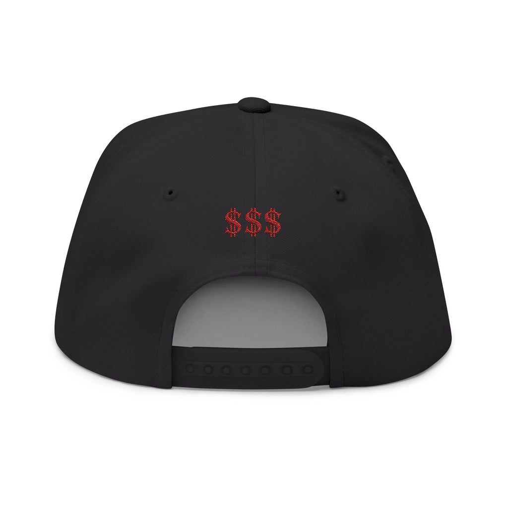 $$$ is My Love Language" Embroidered Snapback Flat Bill Cap