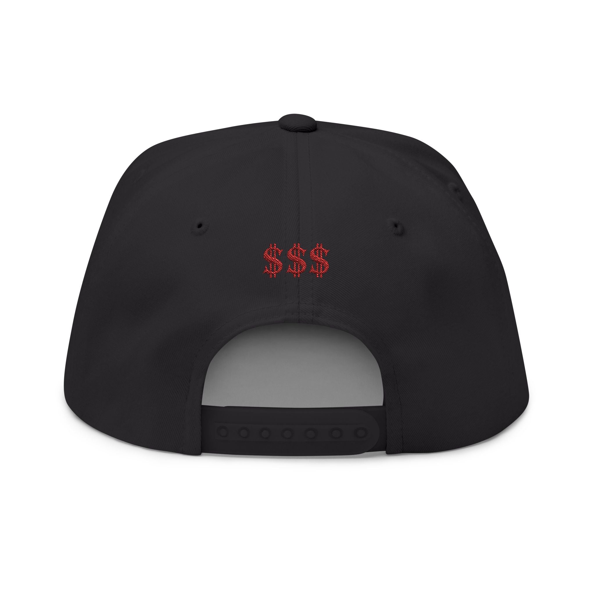 $$$ is My Love Language" Embroidered Snapback Flat Bill Cap