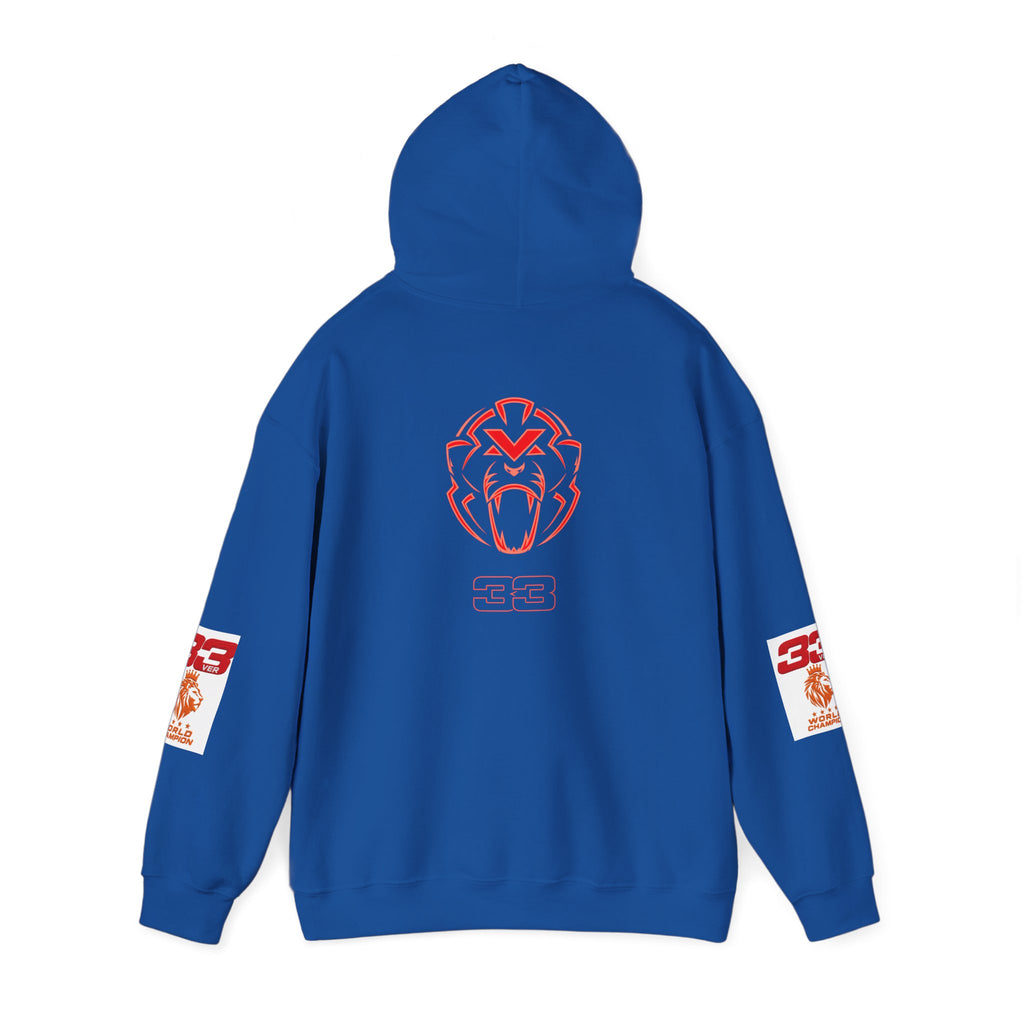 Hoodie - "SIMPLY LOVELY" Graphic Hoodie with Red Tiger Logo