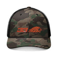 Verstappen Trucker Hat— Embroidered Orange Lion & '38' Patch