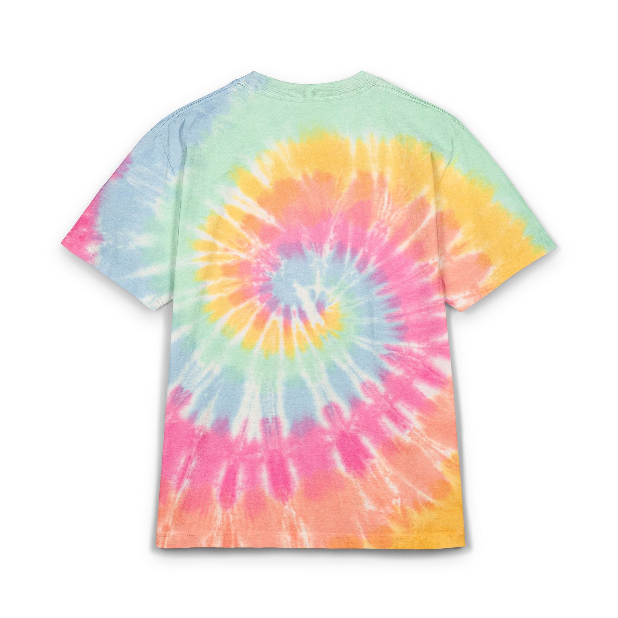 "R.I.P. To My 20s" Embroidered Oversized Tie-Dye T-shirtTee