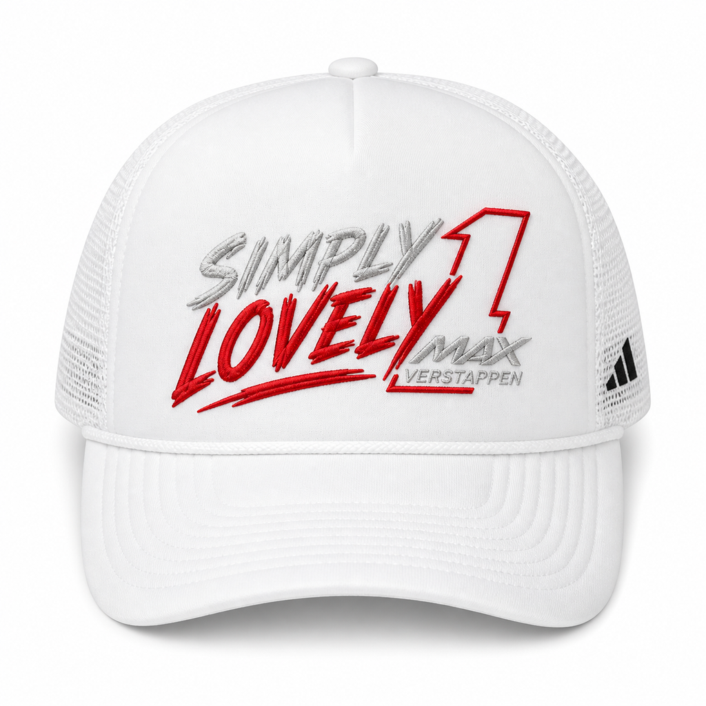 Simply Lovely No.1 Trucker Cap by Adidas  — Max Verstappen Fan Hat