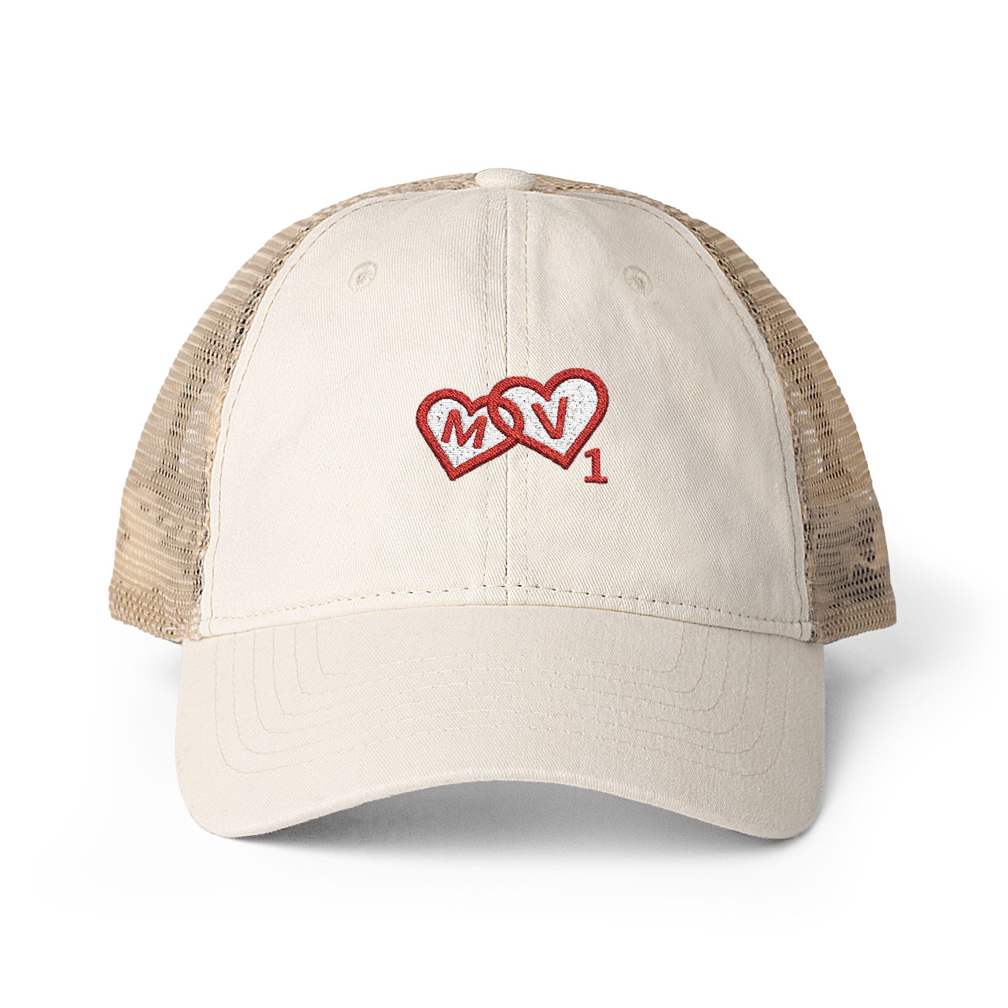 Max Verstappen 1 Love MV1 Women's Washed Mesh-Back Cap
