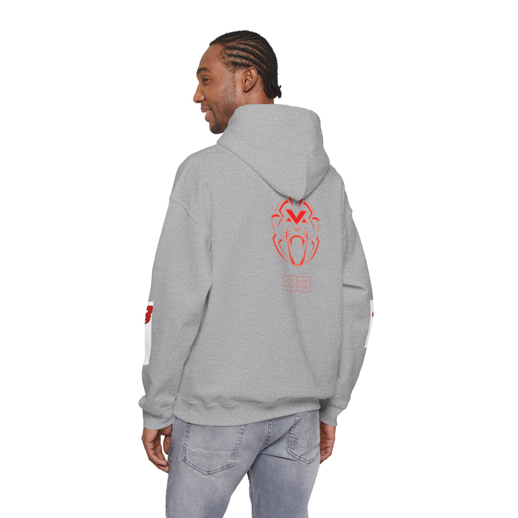Hoodie - "SIMPLY LOVELY" Graphic Hoodie with Red Tiger Logo