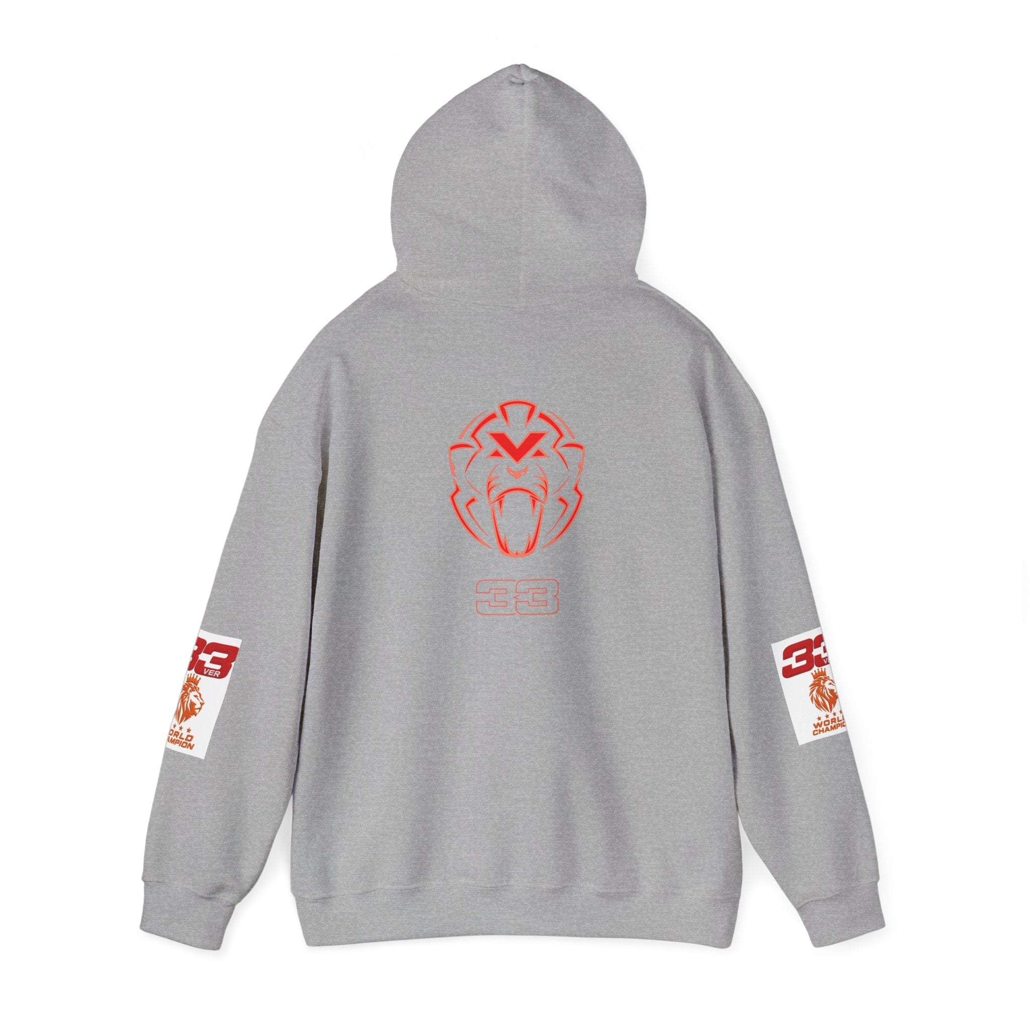 Hoodie - "SIMPLY LOVELY" Graphic Hoodie with Red Tiger Logo