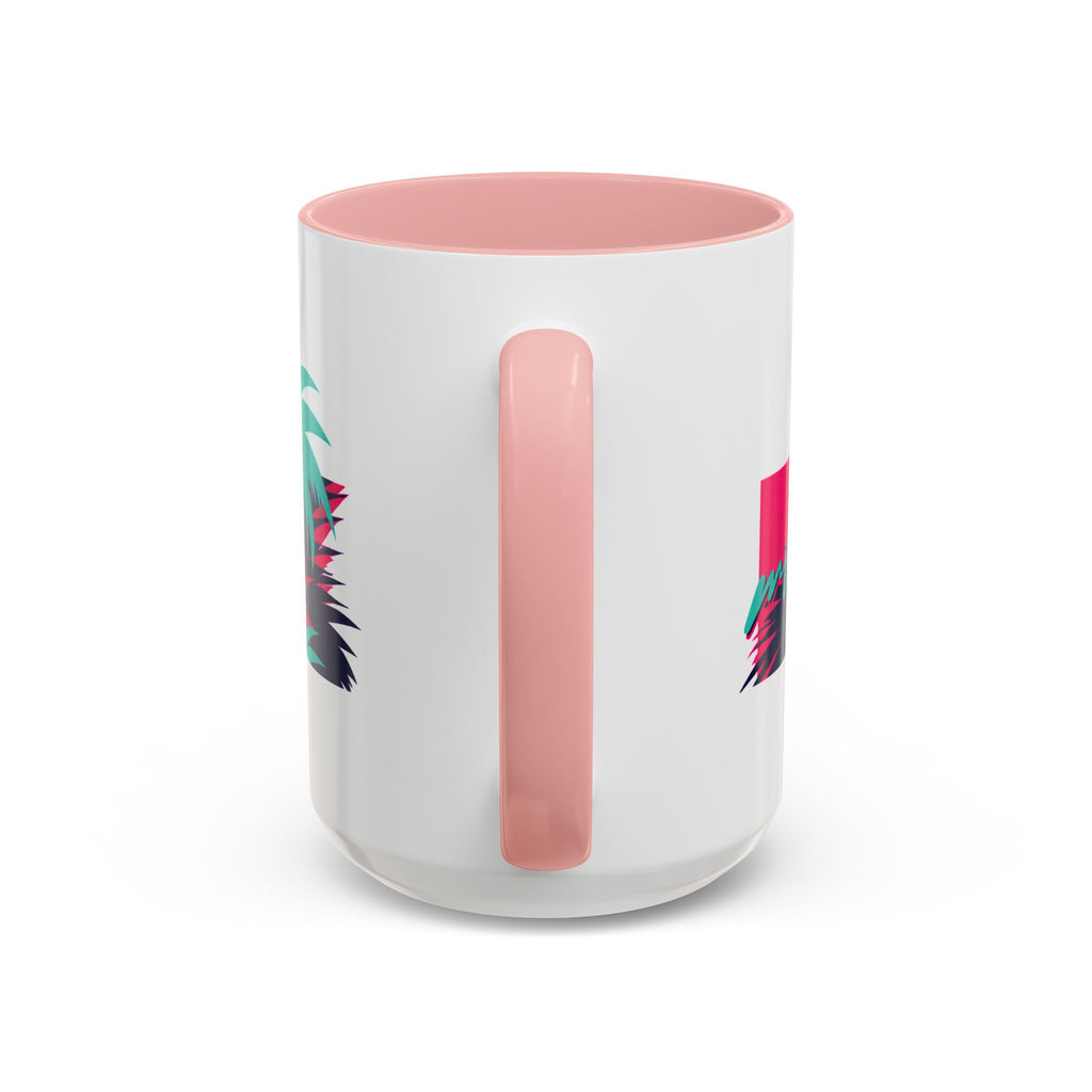 Verstappen Tropical Viper Accent Coffee Mug — Neon Palm Beach Design