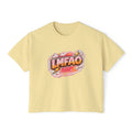 LMFAO Graphic Boxy Tee — Women's Casual Crop T‑Shirt