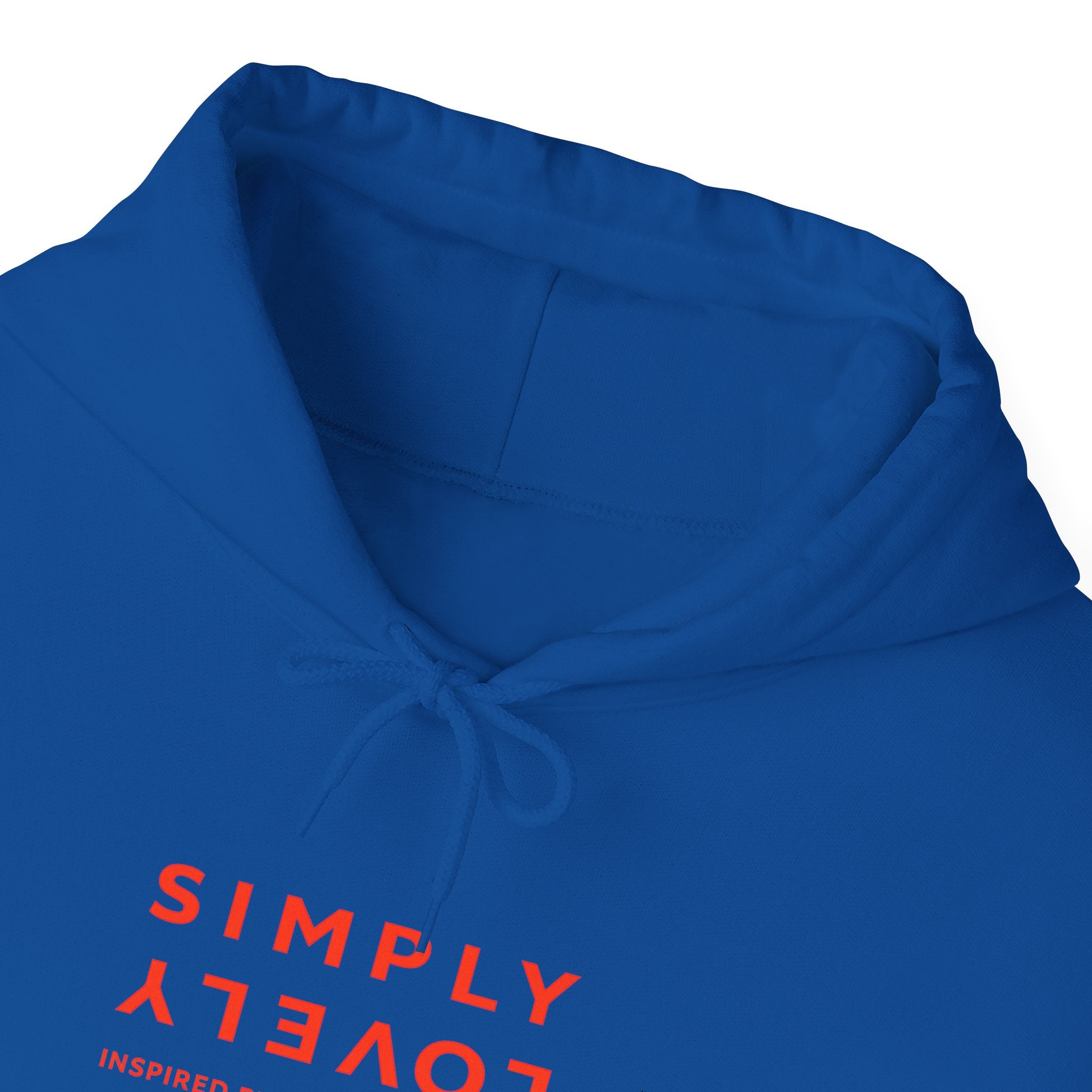 Hoodie - "SIMPLY LOVELY" Graphic Hoodie with Red Tiger Logo