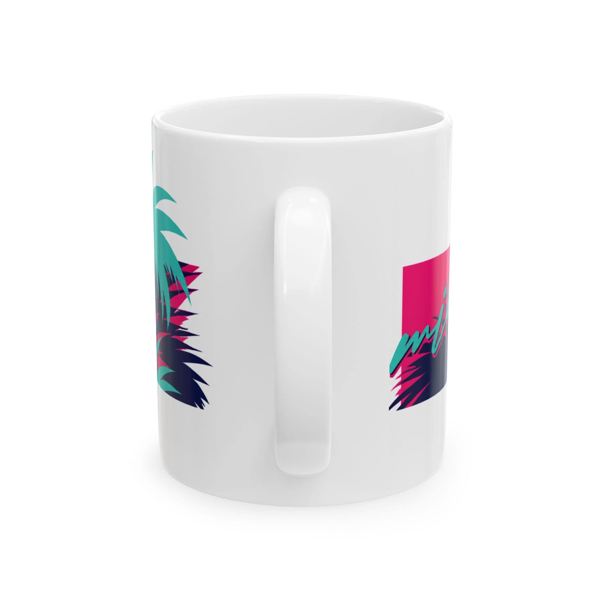Verstappen Ceramic Mug — Neon Tribal Lion Graphic Coffee Cup (11oz,15oz)