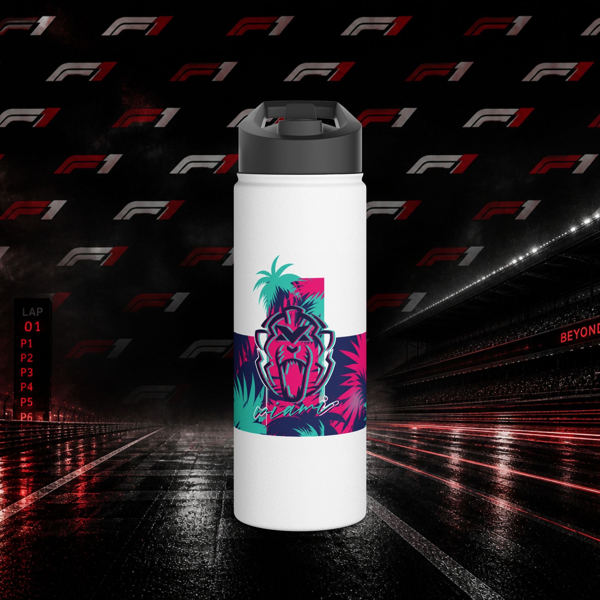Max Verstappen Stainless Steel Water Bottle, Standard Lid  (12oz,18oz,32oz)