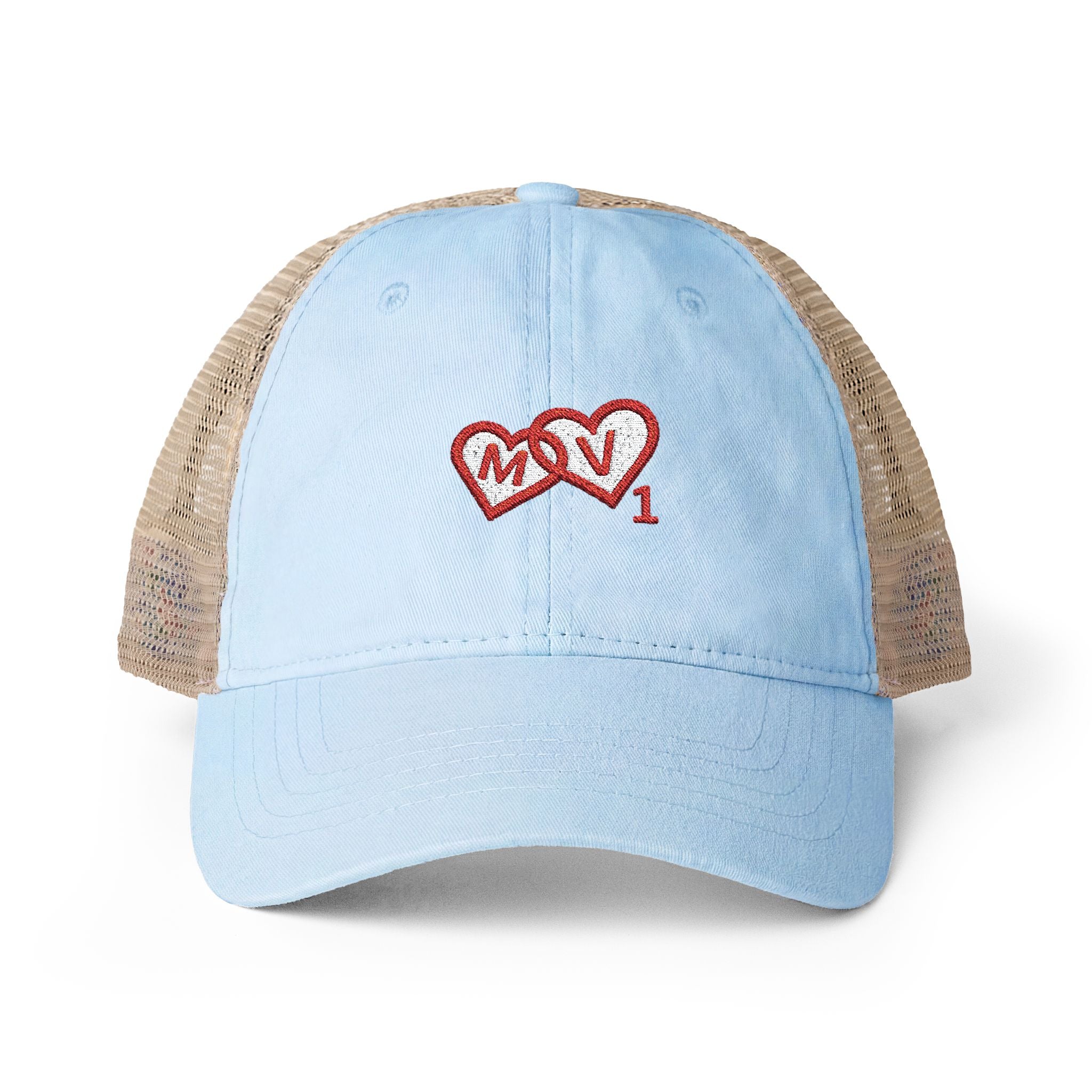 Max Verstappen 1 Love MV1 Women's Washed Mesh-Back Cap