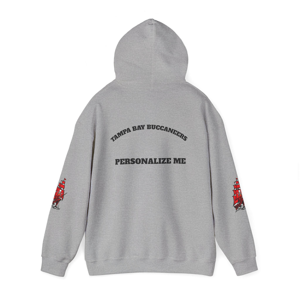 Buccaneers Skull Flag Hoodie — Tampa Bay Football Fan Pullover Personalize it