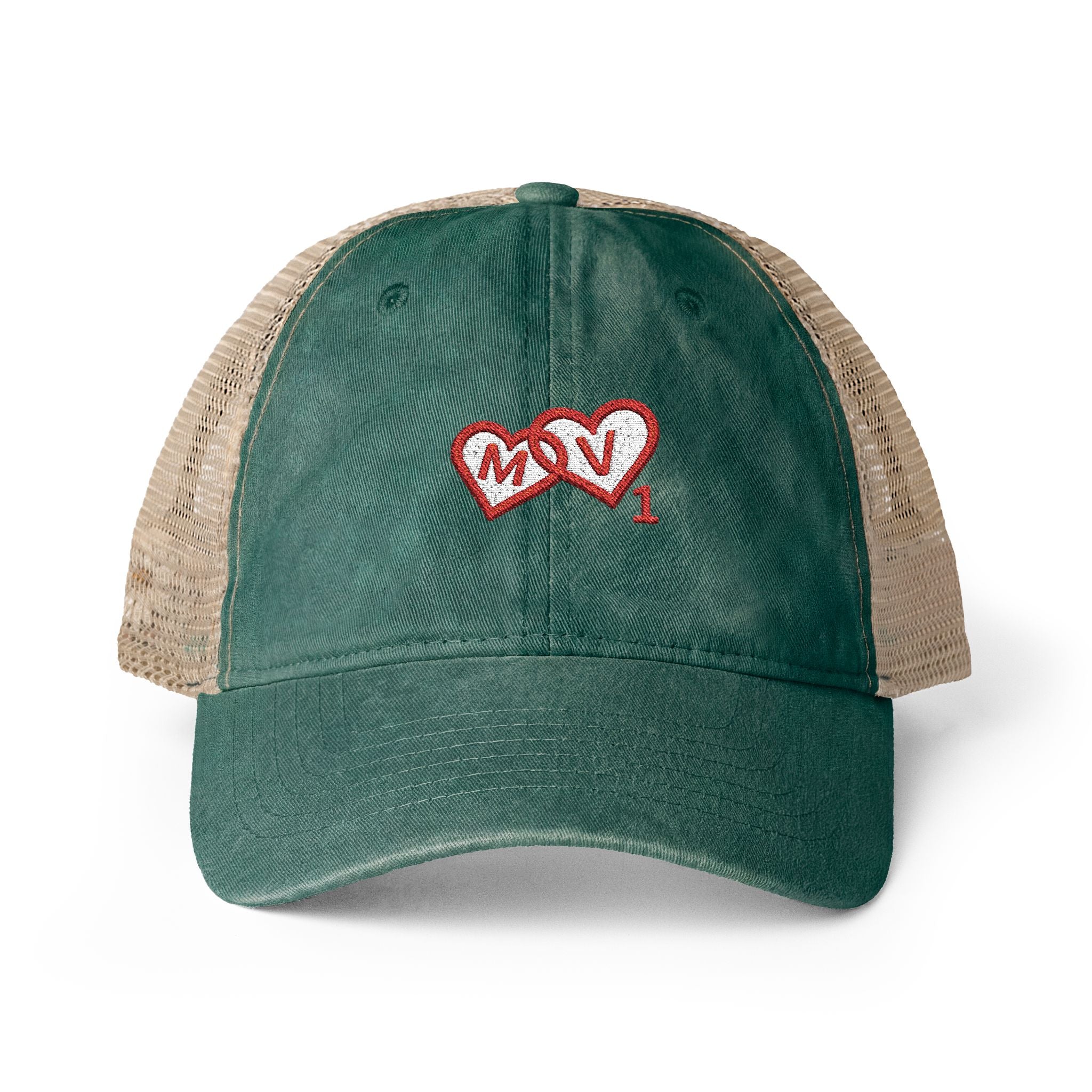 Max Verstappen 1 Love MV1 Women's Washed Mesh-Back Cap