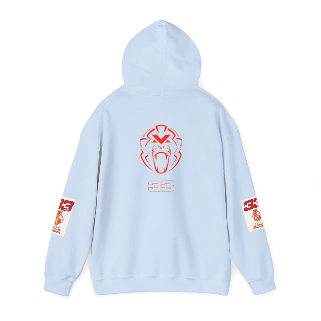 Hoodie - "SIMPLY LOVELY" Graphic Hoodie with Red Tiger Logo